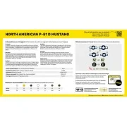 STARTER KIT P-51 Mustang, 1/72 - Heller 56268 STARTER KIT P-51 Mustang, 1/72 - Heller 56268
