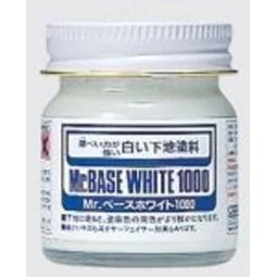Mr Hobby -Gunze Mr. Base White 1000 (40 ml) - Mr Hobby - Gunze SF-283
