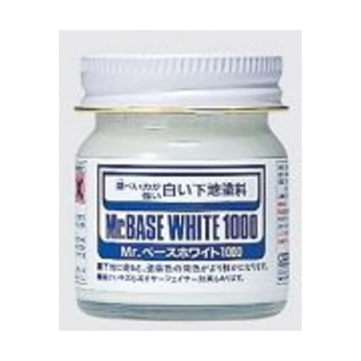 Mr Hobby -Gunze Mr. Base White 1000 (40 ml) - Mr Hobby - Gunze SF-283