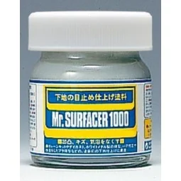 Mr Hobby -Gunze Mr. Surfacer 1000 (40 ml) - Mr Hobby - Gunze SF-284
