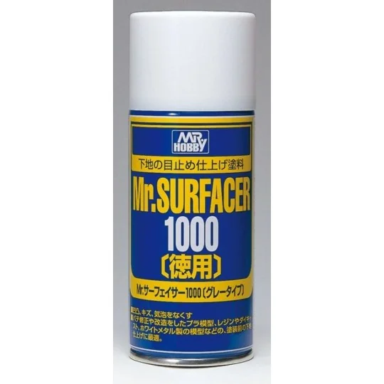Mr Hobby -Gunze Mr. Surfacer 1000 Spray (large can 170 ml) - Mr Hob...