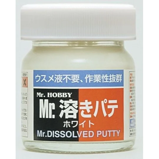 Mr Hobby -Gunze Mr. Dissolved Putty (40 ml) - Mr Hobby - Gunze P-119