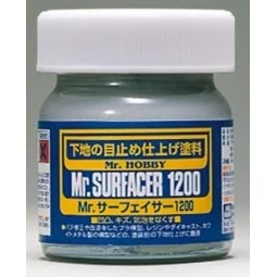 Mr Hobby -Gunze Mr. Surfacer 1200 (40 ml) - Mr Hobby - Gunze SF-286