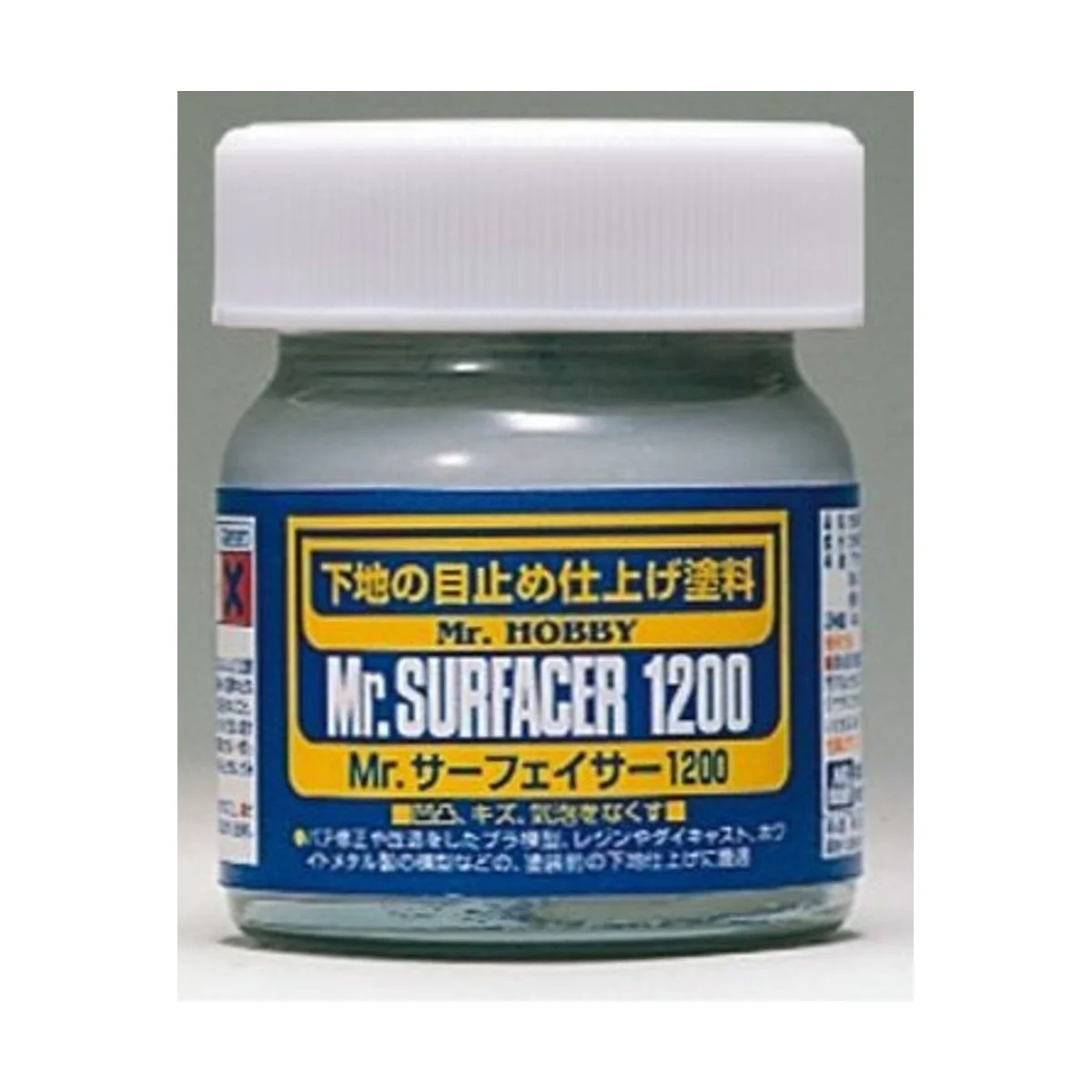 Mr Hobby -Gunze Mr. Surfacer 1200 (40 ml) - Mr Hobby - Gunze SF-286
