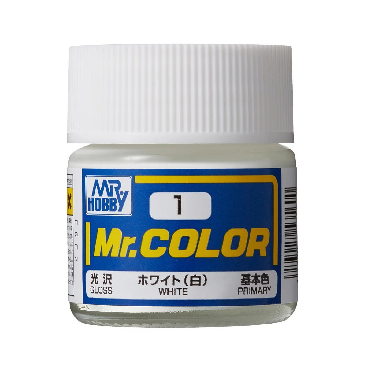 Mr Hobby -Gunze Mr. Color (10 ml) White - Mr Hobby - Gunze C-001
