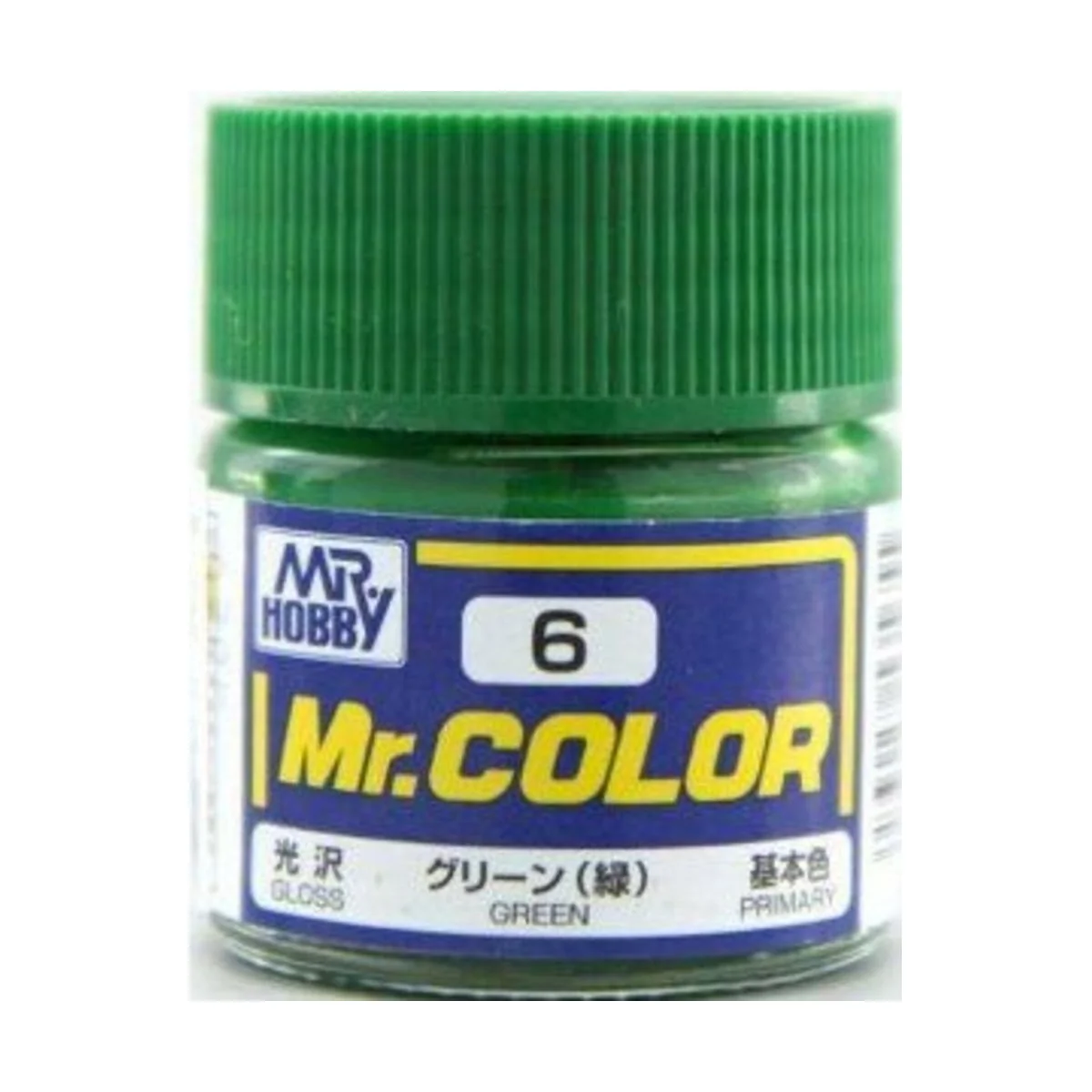 Mr Hobby -Gunze Mr. Color (10 ml) Green - Mr Hobby - Gunze C-006