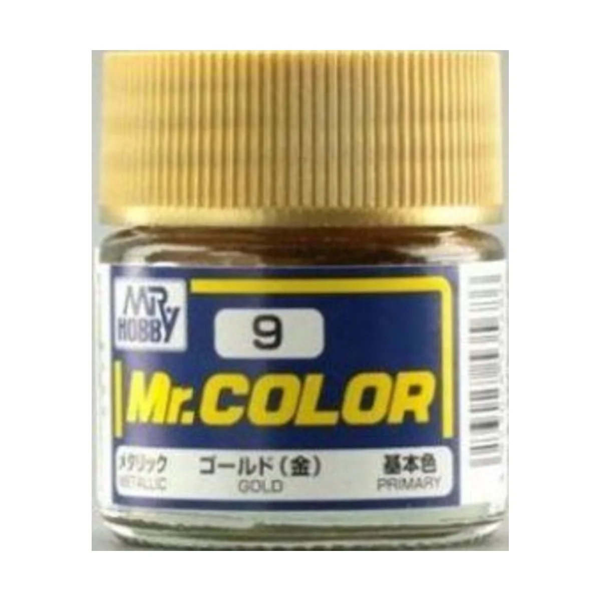 Mr Hobby -Gunze Mr. Color (10 ml) Gold - Mr Hobby - Gunze C-009
