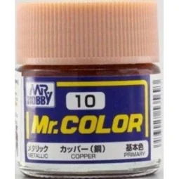 Mr Hobby -Gunze Mr. Color (10 ml) Copper - Mr Hobby - Gunze C-010