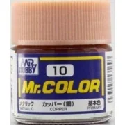 Mr Hobby -Gunze Mr. Color (10 ml) Copper - Mr Hobby - Gunze C-010