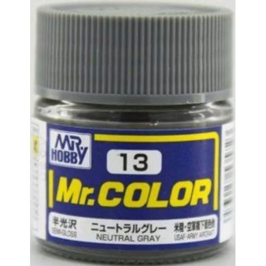 Mr Hobby -Gunze Mr. Color (10 ml) Neutral Gray - Mr Hobby - Gunze C... Mr Hobby -Gunze Mr. Color (10 ml) Neutral Gray - Mr Hobby - Gunze C...