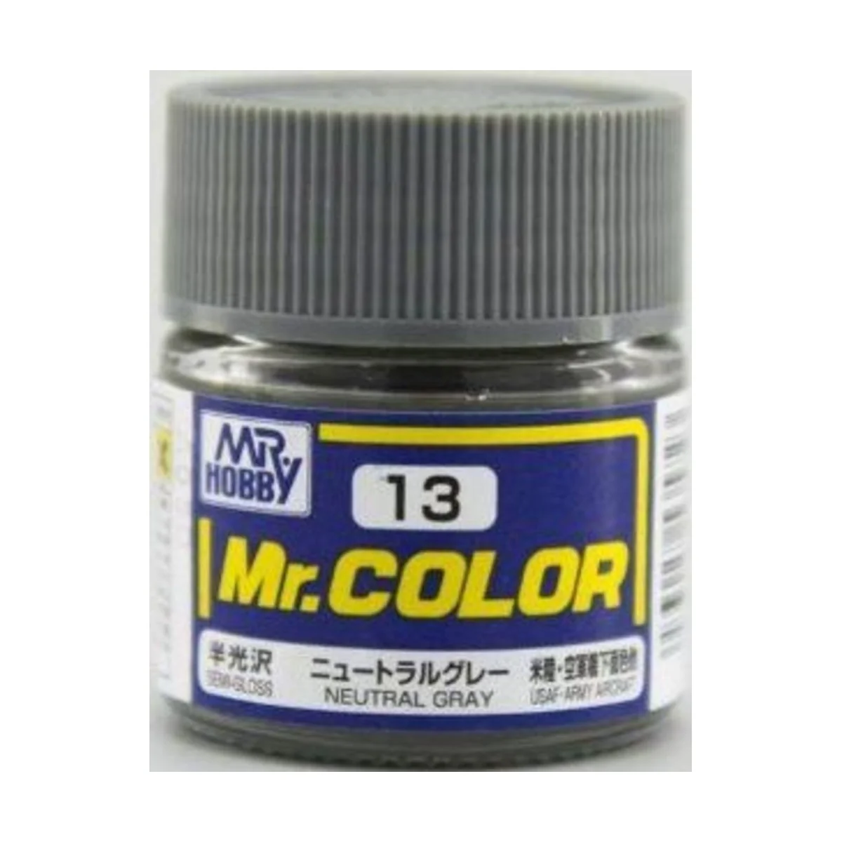 Mr Hobby -Gunze Mr. Color (10 ml) Neutral Gray - Mr Hobby - Gunze C...