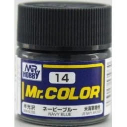Mr Hobby -Gunze Mr. Color (10 ml) Navy Blue - Mr Hobby - Gunze C-014