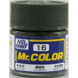 Mr Hobby -Gunze Mr. Color (10 ml) IJA Green - Mr Hobby - Gunze C-016