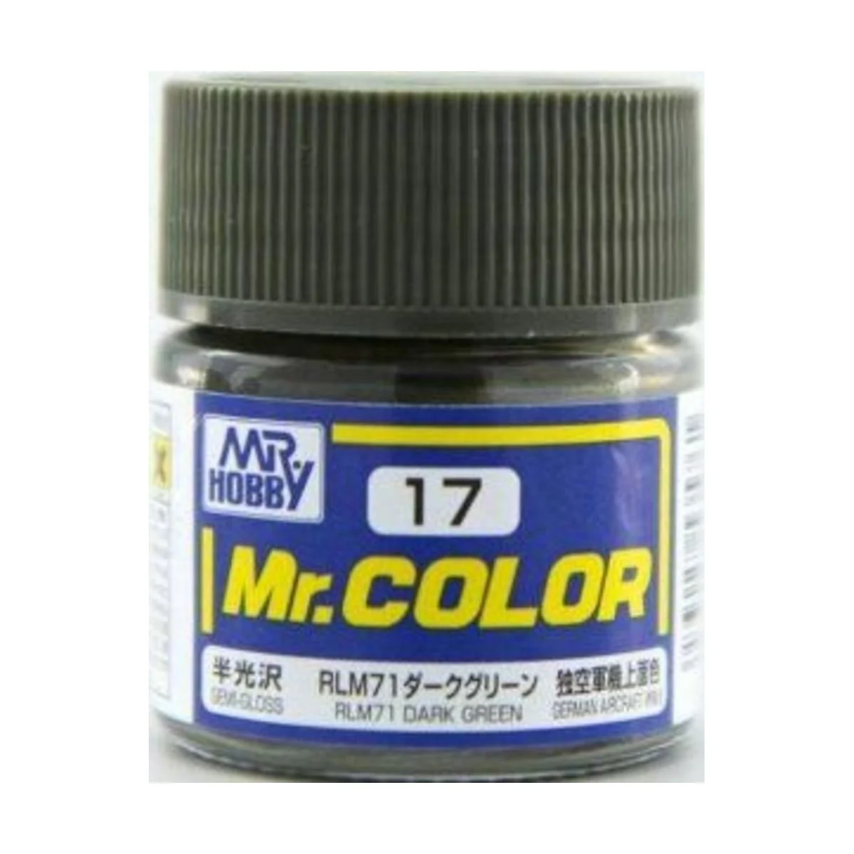 Mr Hobby -Gunze Mr. Color (10 ml) RLM71 Dark Green - Mr Hobby - Gun...