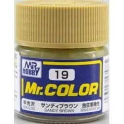 Mr Hobby -Gunze Mr. Color (10 ml) Sandy Brown - Mr Hobby - Gunze C-019