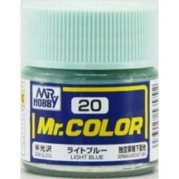 Mr Hobby -Gunze Mr. Color (10 ml) Light Blue - Mr Hobby - Gunze C-020