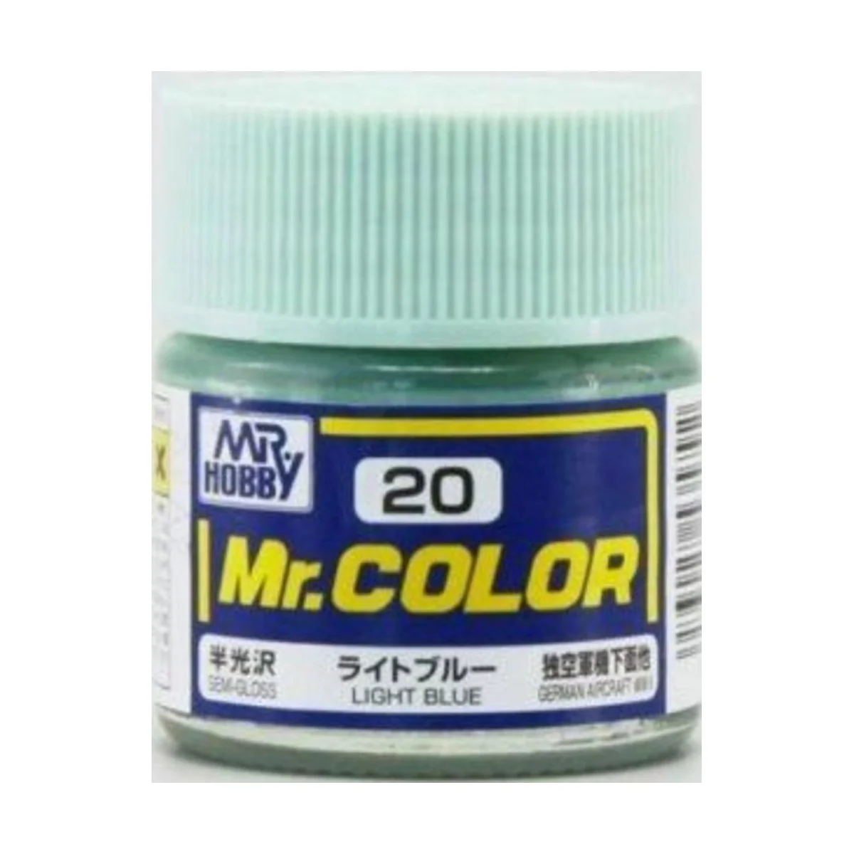 Mr Hobby -Gunze Mr. Color (10 ml) Light Blue - Mr Hobby - Gunze C-020