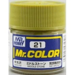 Mr Hobby -Gunze Mr. Color (10 ml) Middle Stone - Mr Hobby - Gunze C...