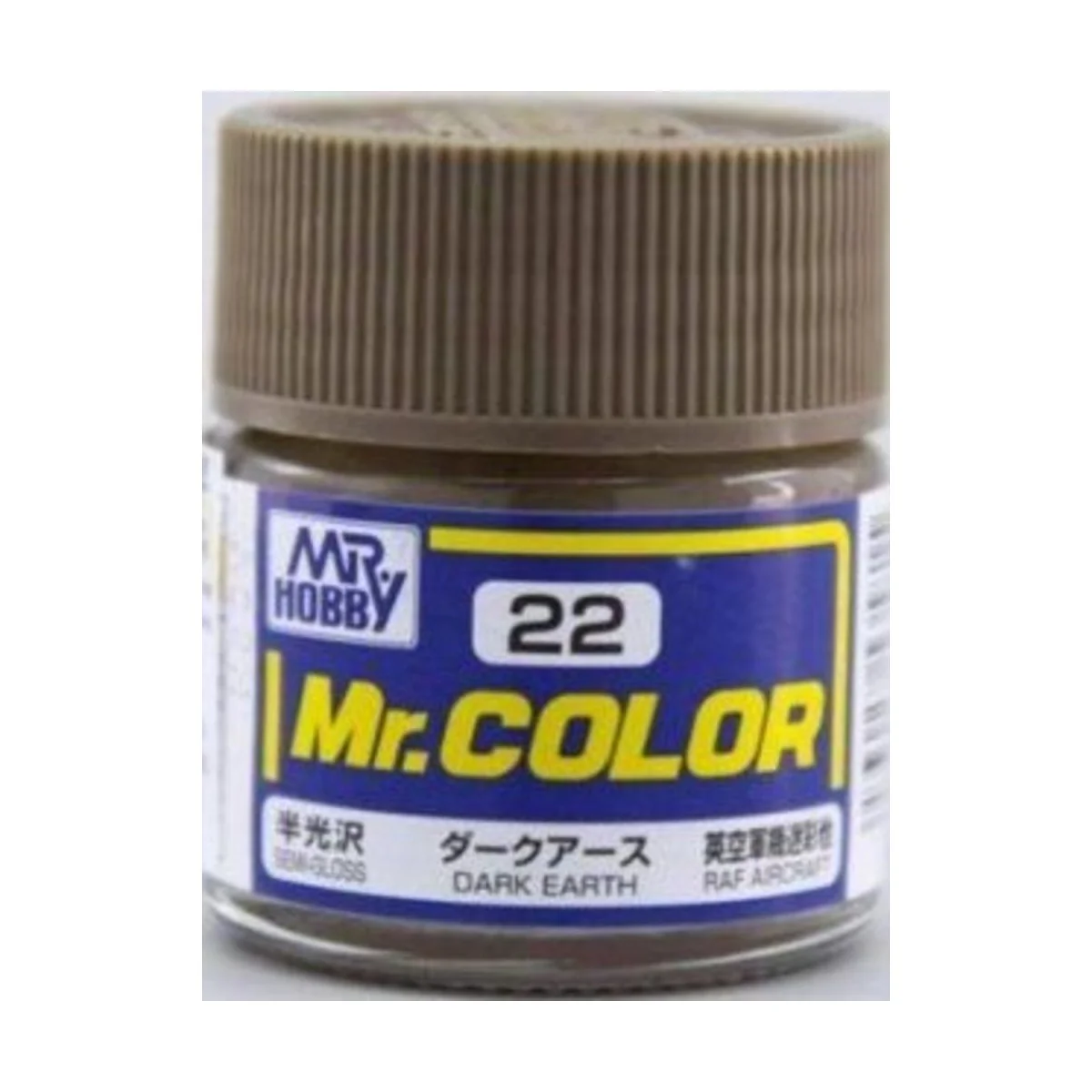 Mr Hobby -Gunze Mr. Color (10 ml) Dark Earth - Mr Hobby - Gunze C-022