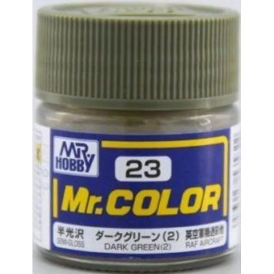 Mr Hobby -Gunze Mr. Color (10 ml) Dark Green (2) - Mr Hobby - Gunze...