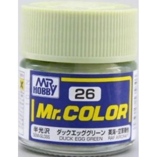 Mr Hobby -Gunze Mr. Color (10 ml) Dark Egg Green - Mr Hobby - Gunze...