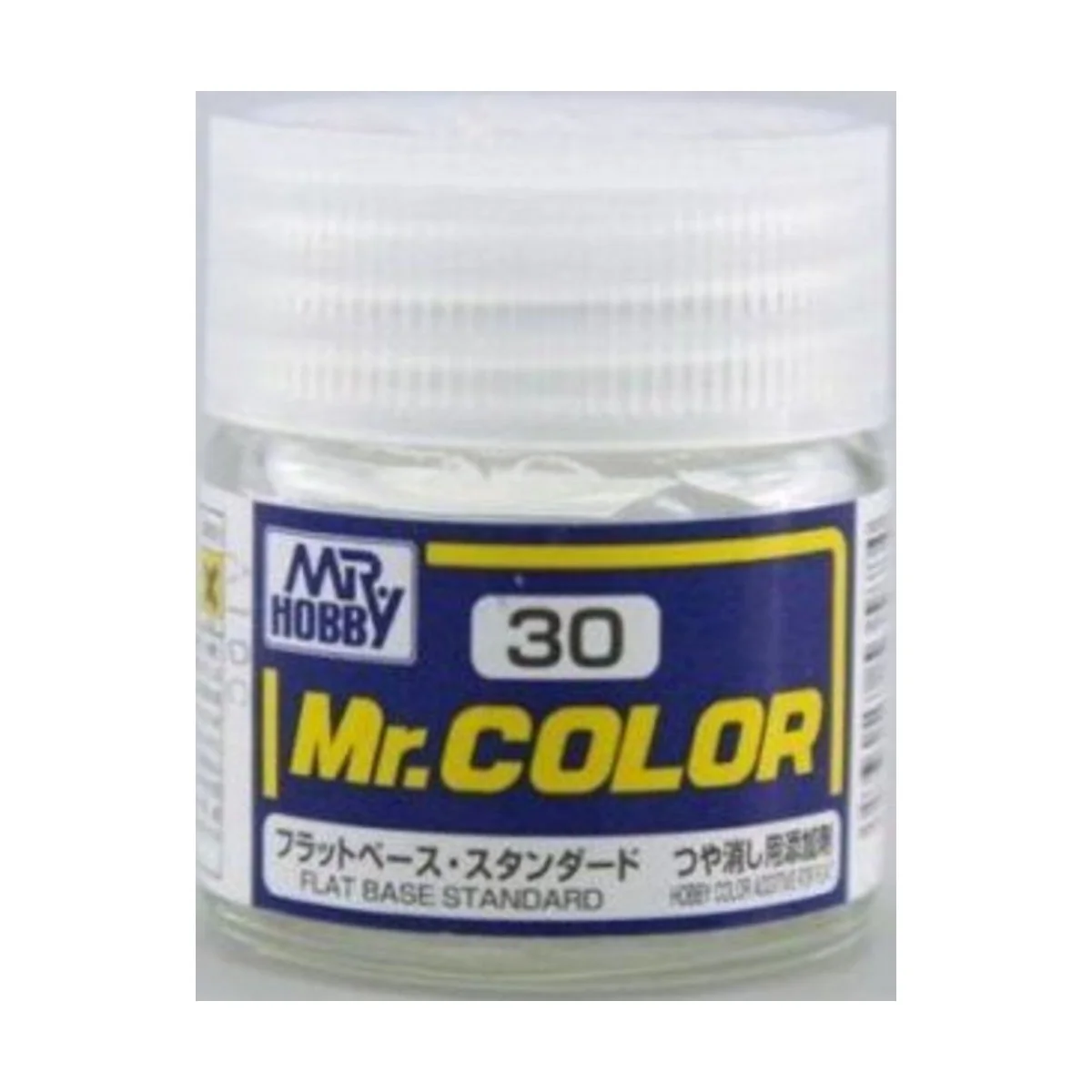 Mr Hobby -Gunze Mr. Color (10 ml) Flat Base - Mr Hobby - Gunze C-030