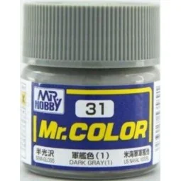 Mr Hobby -Gunze Mr. Color (10 ml) Dark Gray (1) - Mr Hobby - Gunze ...