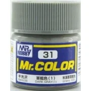Mr Hobby -Gunze Mr. Color (10 ml) Dark Gray (1) - Mr Hobby - Gunze ...