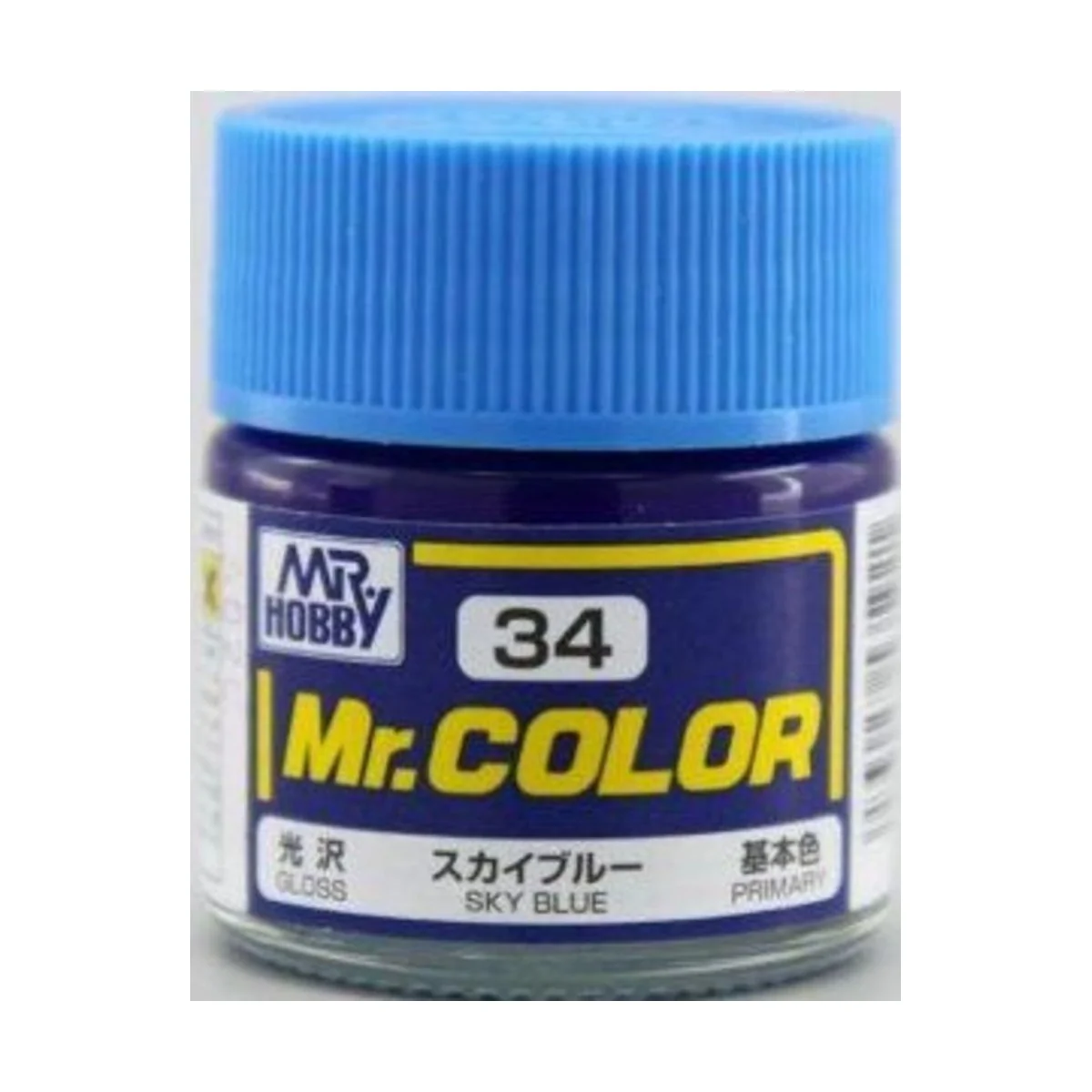 Mr Hobby -Gunze Mr. Color (10 ml) Sky Blue - Mr Hobby - Gunze C-034