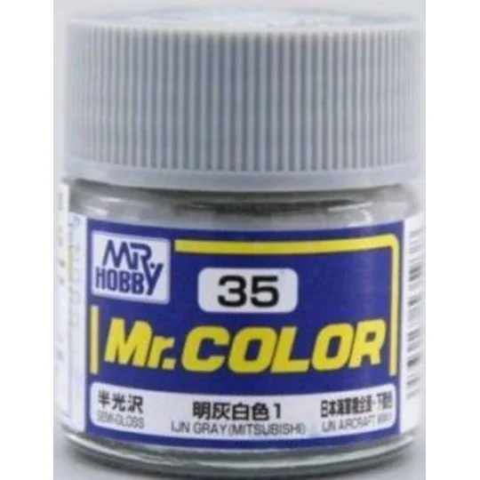 Mr Hobby -Gunze Mr. Color (10 ml) IJN Gray (Mitsubishi) - Mr Hobby ...