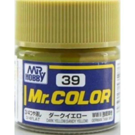 Mr Hobby -Gunze Mr. Color (10 ml) Dark Yellow (Sandy Yellow) - Mr H...