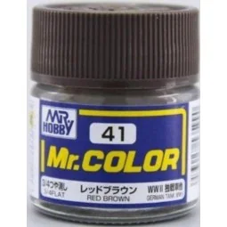 Mr Hobby -Gunze Mr. Color (10 ml) Red Brown - Mr Hobby - Gunze C-041