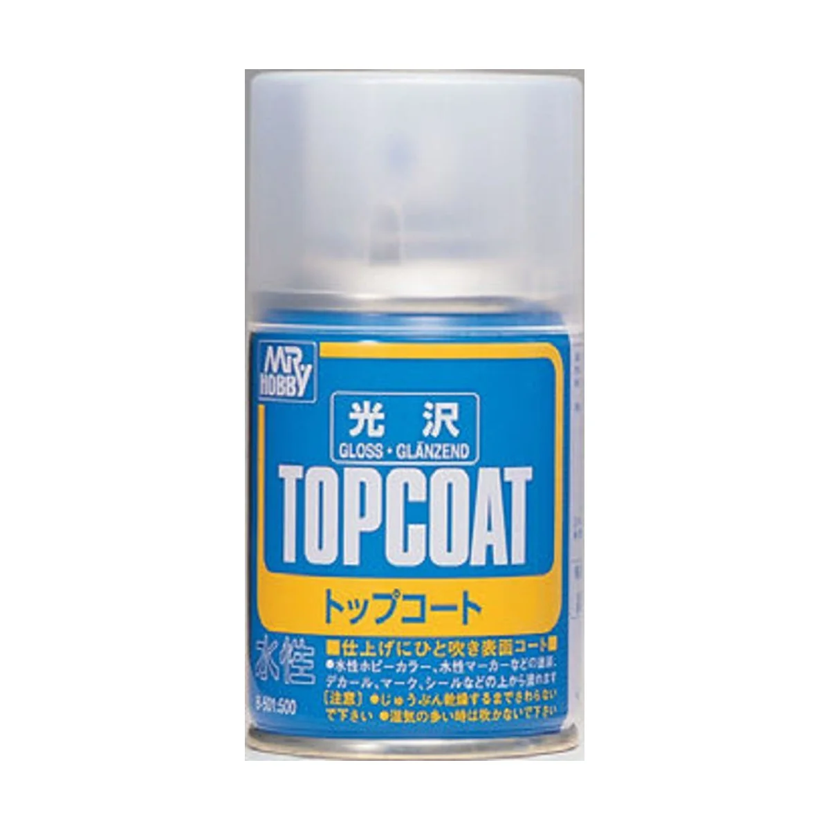 Mr Hobby -Gunze Mr. Top Coat Gloss Spray (86 ml) - Mr Hobby - Gunze... Mr Hobby -Gunze Mr. Top Coat Gloss Spray (86 ml) - Mr Hobby - Gunze...