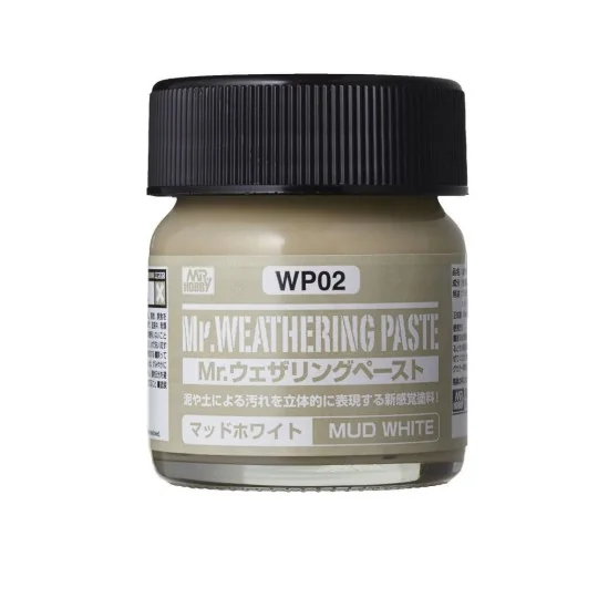 Mr Hobby -Gunze Weathering Paste Mud White 40ml - Mr Hobby - Gunze ...