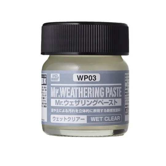 Mr Hobby -Gunze Weathering Paste Wet Clear 40ml - Mr Hobby - Gunze ...