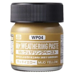 Mr Hobby -Gunze Weathering Paste Mud Yellow 40ml - Mr Hobby - Gunze...