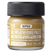 Mr Hobby -Gunze Weathering Paste Mud Yellow 40ml - Mr Hobby - Gunze...