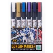 Gundam Marker Advanced Set - Mr Hobby - Gunze GMS-124