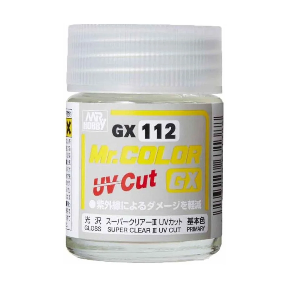 Mr Hobby -Gunze Mr. Color GX Super Clear III UV Cut Gloss (18ml) - ...