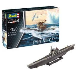German Submarine Type VII C/41, 1/350 - Revell 05154