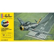 STARTER KIT F-86F Sabre / Canadair CL-13 B Sabre VI - Heller 56277