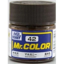 Mr Hobby -Gunze Mr. Color (10 ml) Mahogany - Mr Hobby - Gunze C-042