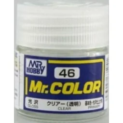 Mr Hobby -Gunze Mr. Color (10 ml) Clear - Mr Hobby - Gunze C-046
