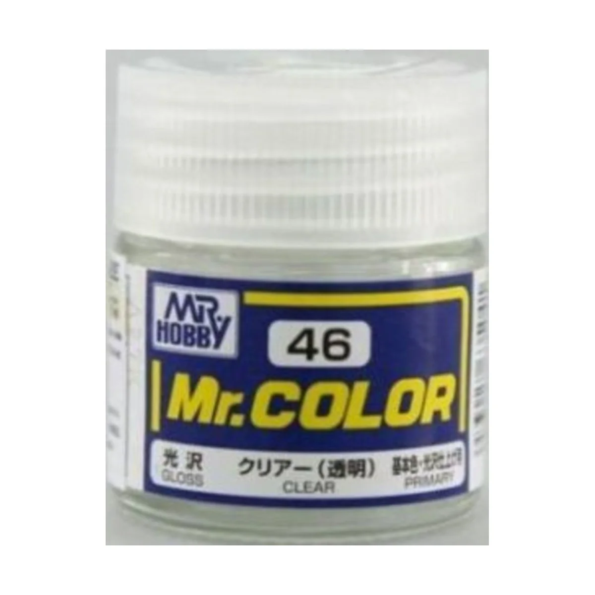 Mr Hobby -Gunze Mr. Color (10 ml) Clear - Mr Hobby - Gunze C-046