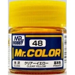 Mr Hobby -Gunze Mr. Color (10 ml) Clear Yellow - Mr Hobby - Gunze C...