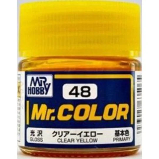 Mr Hobby -Gunze Mr. Color (10 ml) Clear Yellow - Mr Hobby - Gunze C...