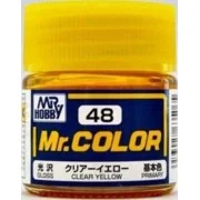 Mr Hobby -Gunze Mr. Color (10 ml) Clear Yellow - Mr Hobby - Gunze C...