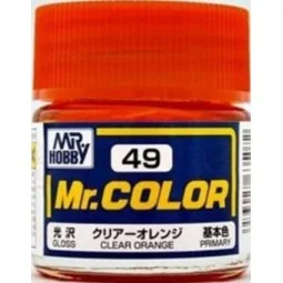 Mr Hobby -Gunze Mr. Color (10 ml) Clear Orange - Mr Hobby - Gunze C...