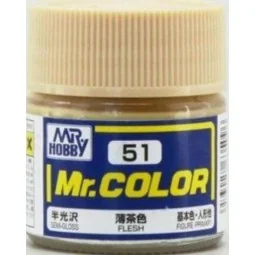 Mr Hobby -Gunze Mr. Color (10 ml) Flesh - Mr Hobby - Gunze C-051