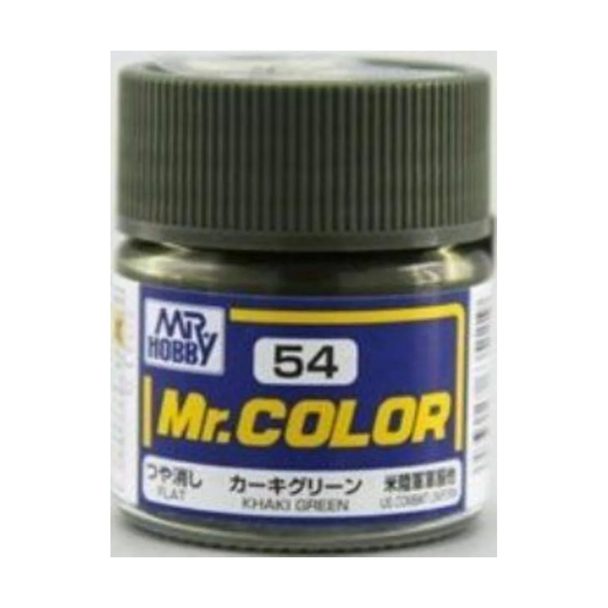 Mr Hobby -Gunze Mr. Color (10 ml) Khaki Green - Mr Hobby - Gunze C-054